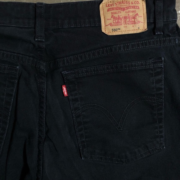 SIZE 14 Black denim Levis jeans - Picture 8 of 8